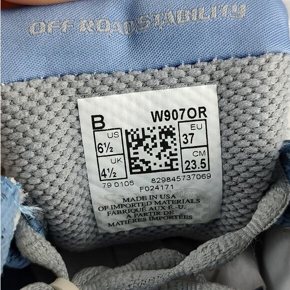 Y2K Vintage New Balance 907 trail running shoes gorpcore womens 6.5 - Picture 7 of 10